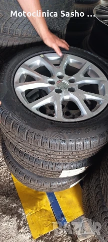 Оригинални Алуминиеви джанти 5х100 16ц за Алфа, снимка 6 - Гуми и джанти - 50632643