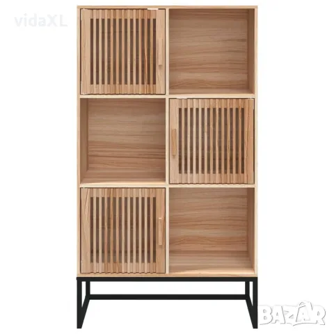 vidaXL Висок шкаф, 70x35x125 см, инженерно дърво, снимка 5 - Шкафове - 56147236