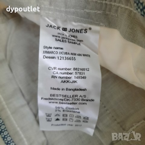        Jack & Jones - Спортно елегантен панталон, Slim Fit, размер                                  , снимка 7 - Панталони - 39660568