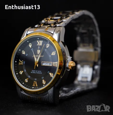 Нови модерни мъжки часовници Naviforce, Megir, Lige, Poedagar, Binbond, снимка 7 - Мъжки - 49979278