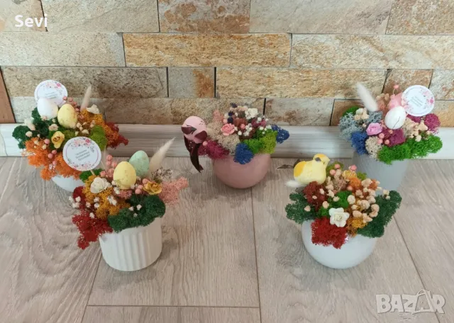 Рамки и кашпи със скандинавски мъх!, снимка 12 - Картини - 49363588