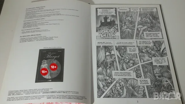 Графичен роман Le calvaire de Diane, еротичен, снимка 3 - Художествена литература - 56541637