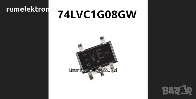 74LVC1G08GW маркировка VE