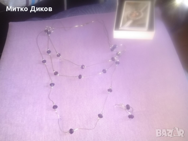 Пандора колие ново с кутия тройно, снимка 5 - Колиета, медальони, синджири - 44928325