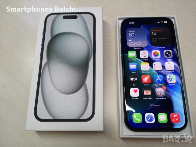 Iphone 15 Black 128gb /100 %Battery health 