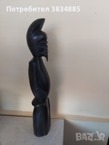 Фигура на монах от абаносово дърво , снимка 8 - Колекции - 44552909