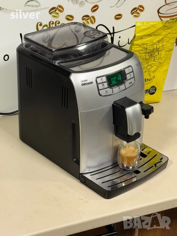 Кафемашина кафе автомат Saeco INTELİA one с гаранция, снимка 6 - Кафемашини - 52393511