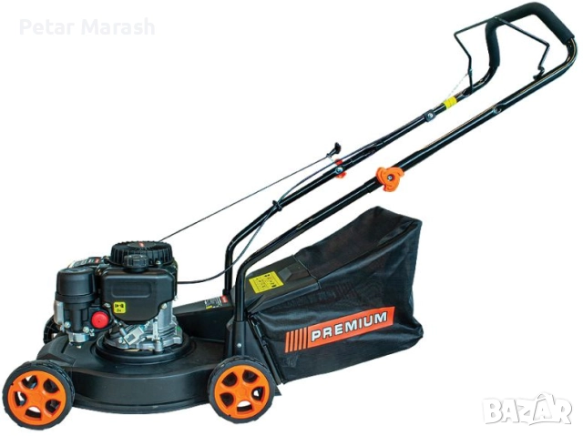 Бензинова косачка 1800W PREMIUM – 132cc, 4-тактов двигател, 41 см ширина, снимка 2 - Градинска техника - 51625191