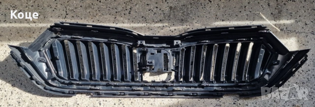 Оригинална предна решетка за Skoda Octavia 4(2020-2024)), снимка 2 - Части - 53941067