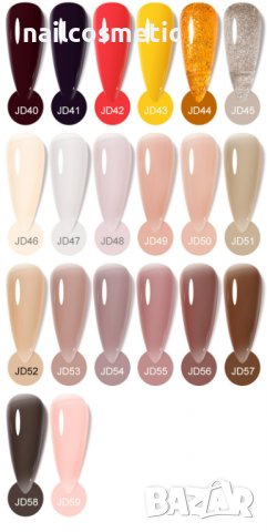 НОВО! 56 цвята UV&LED гел лак VENALISA 15 мл, снимка 4 - Продукти за маникюр - 38978744