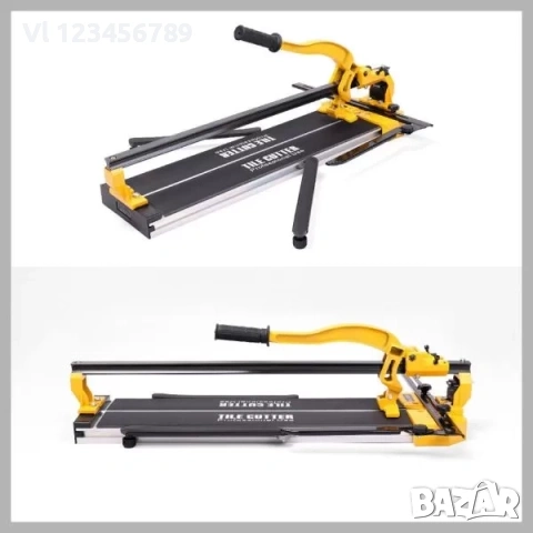 Релсова машина за рязане на плочки 1200мм – Професионална + Резервен нож , снимка 2 - Други инструменти - 53883945