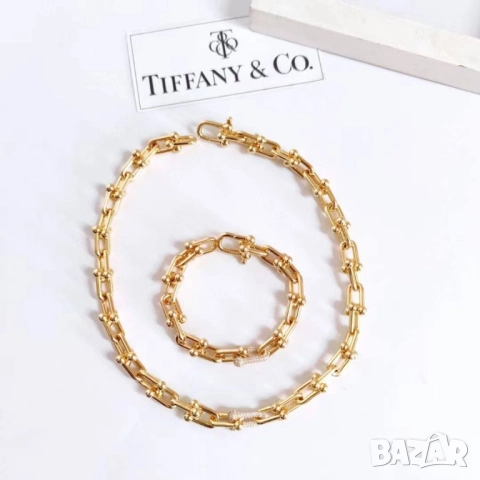 колие, обеци и гривна от висококачествена стомана , снимка 3 - Бижутерийни комплекти - 51960297