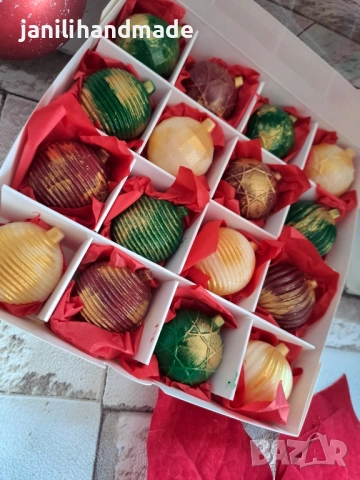 Желирани шоколадови бонбони Коледни, снимка 3 - Коледни подаръци - 52252333