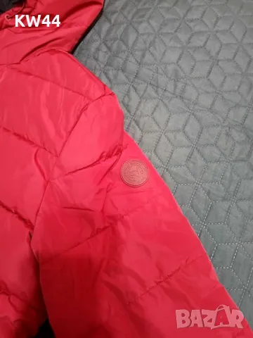 Мъжко червено яке, снимка 2 - Якета - 48858585