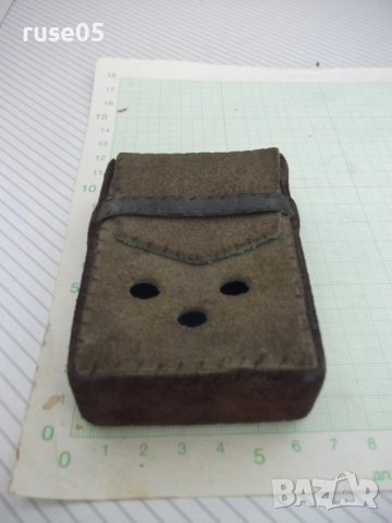 Калъф кожен за цигари от м-н "СБХ" от соца - 2, снимка 2 - Колекции - 51871823