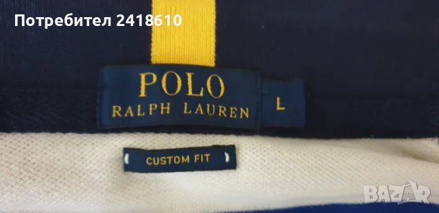POLO Ralph Lauren USA Flag Pique Cotton Slim Fit Mens Size L  ОРИГИНАЛ! Мъжка Тениска!, снимка 16 - Тениски - 50436379