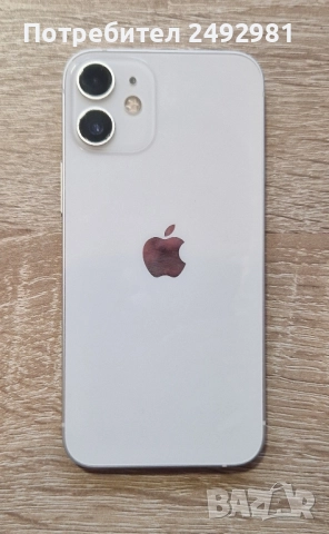 Iphone 12 mini 64gb бял. Като НОВ! Батерия 100%. , снимка 3 - Apple iPhone - 52563965