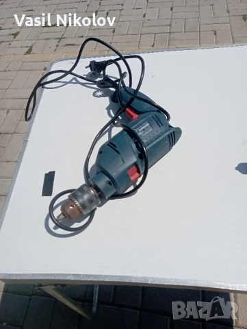 Бормашина ударна БОШ 550 вата , снимка 4 - Бормашини - 51265499