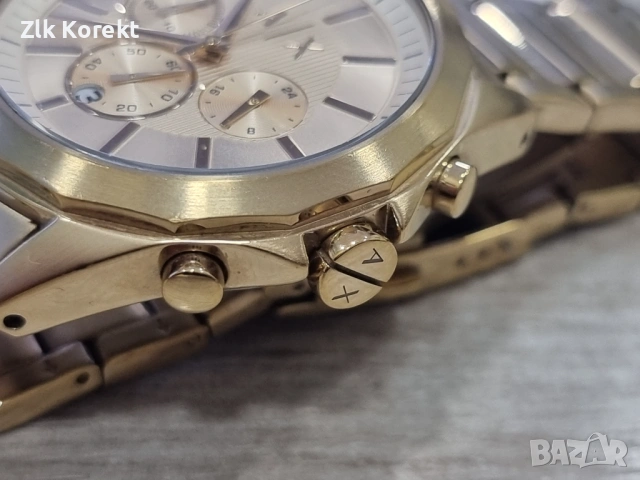 Мъжки часовник в златисто ARMANI EXCHANGE, снимка 7 - Мъжки - 54193074