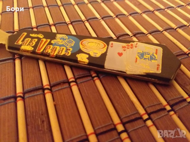 Нож за писма LAS VEGAS, снимка 3 - Други ценни предмети - 30732439