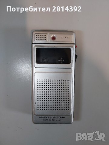 Диктофон GRUNDIG - STENORETTE 2050 с мини касети, снимка 1 - Други - 35416542