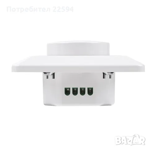 Въртящ се LED димер 230V 5-400W за вграждане – Едноцветен, снимка 3 - Други - 55892393