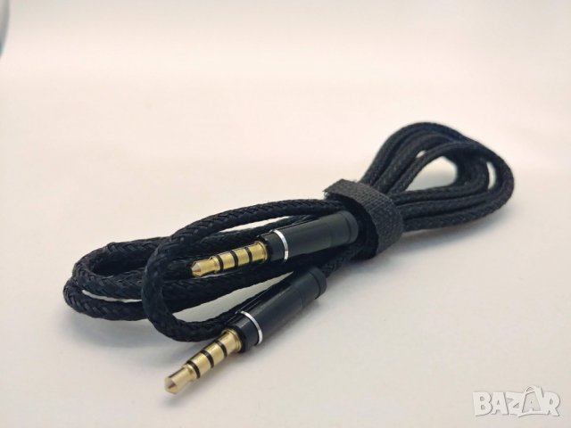 Кабел за слушалки с оплетка, снимка 2 - Слушалки и портативни колонки - 29171744