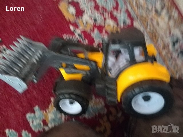 Детска играчка багер, снимка 2 - Коли, камиони, мотори, писти - 42921150