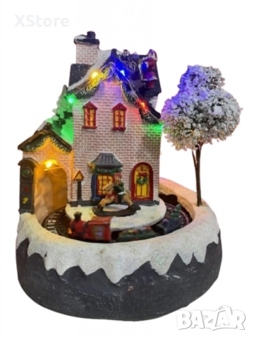 Коледна светеща декорация с Дядо Коледа - Оживете празничния дух у дома, снимка 9 - Декорация за дома - 52441055