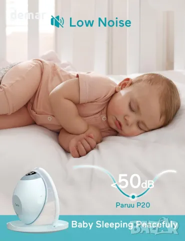 Електрическа помпа за кърма Paruu P20, 4 режима и 12 нива, 19/21/24 мм, 2 броя, снимка 6 - Помпи за кърма - 50271220