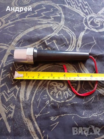 Стар микрофон PHILIPS #2, снимка 5 - Антикварни и старинни предмети - 30048200