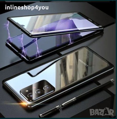 Двоен Магнитен Кейс за Samsung Galaxy Note 20 / 20 Ultra 360 Градуса, снимка 1 - Калъфи, кейсове - 31437037
