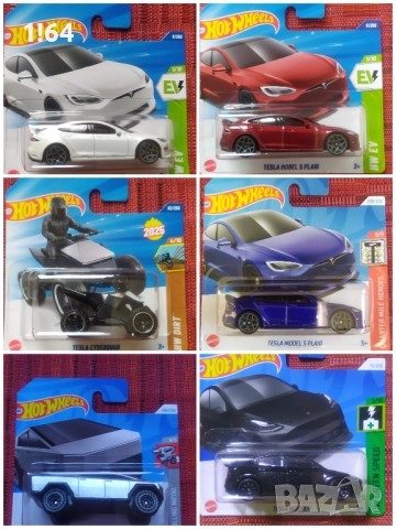 Hot Wheels / Matchbox Tesla, снимка 1 - Колекции - 49578576