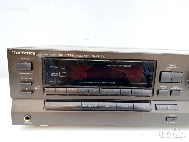 TECHNICS ресивър, снимка 3 - Ресийвъри, усилватели, смесителни пултове - 54133214