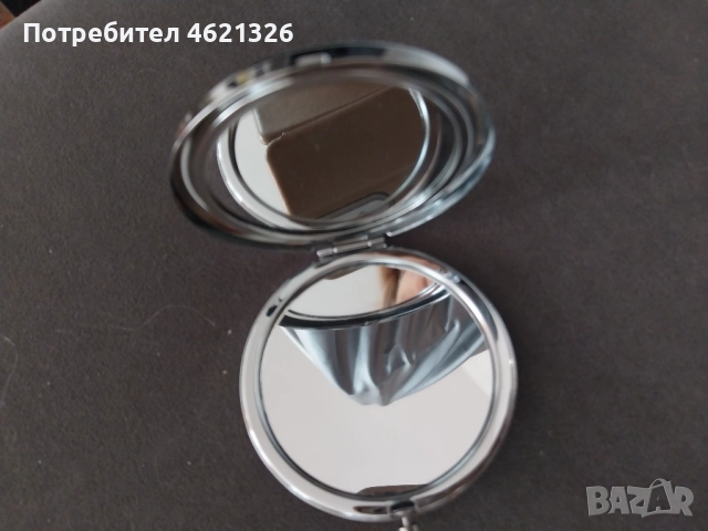 Шал наметка, 65/175 см, копринен мохер, ръчна изработка, нов, лек и топъл,роза и салвия, огледалце, снимка 4 - Други - 52520725