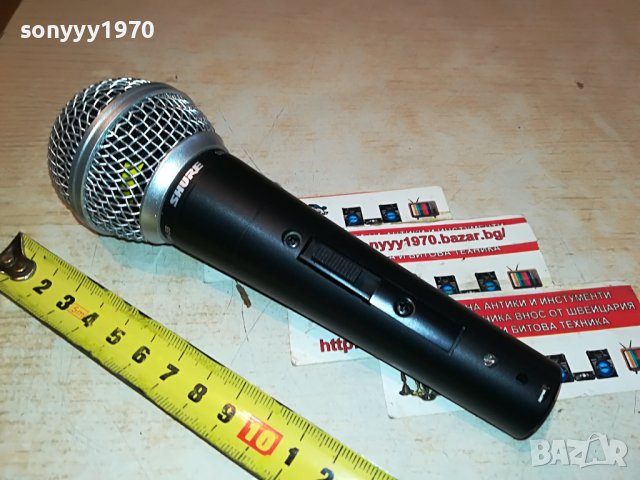 shure sm58 микрофон с бутон 2912221633