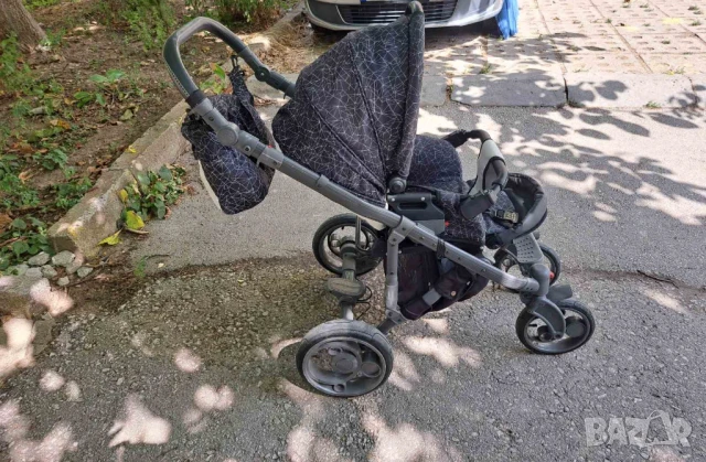 Бебешка количка 3в1 (3 в 1), Zarra Adbor, снимка 5 - Детски колички - 51342054