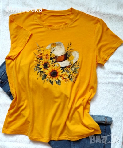 Дамска тениска, снимка 3 - Тениски - 54237078