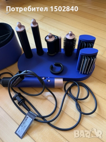 Dyson Airwrap Complete Long HS05 – Prussian Blue / Rich Copper – ПЪЛЕН СЕТ, снимка 5 - Друга електроника - 55952829