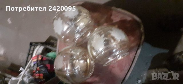 3 броя стъклени чаши за полюлей-15лв, снимка 2 - Полилеи - 40698154