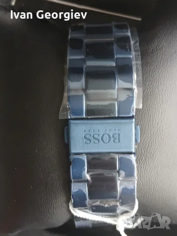 Нов кварцов часовник HUGO BOSS Chronograph 1513758, снимка 4 - Мъжки - 56230491