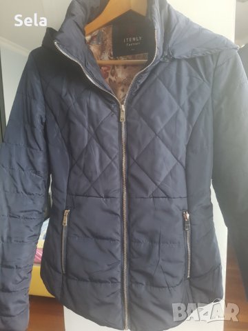 Изчистено дамско зимно яке с качулка, снимка 3 - Якета - 31575840