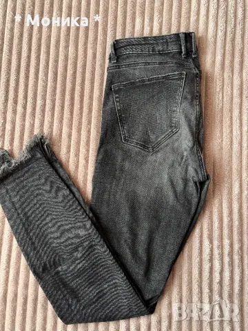 Черни дънки Zara, снимка 4 - Дънки - 49665017