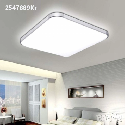 LED таванна лампа 60W – мощно осветление с модерен дизайн, снимка 2 - Лед осветление - 51986556