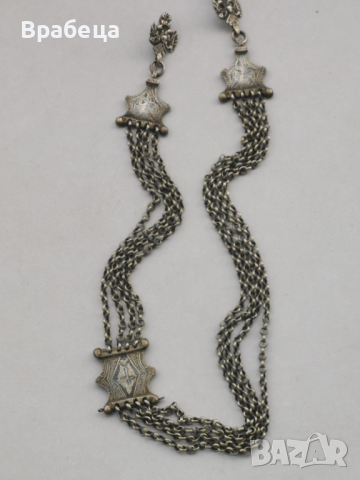 КЮСТЕК. СРЕБРО. КОВАНИ СИНДЖИРИ, снимка 12 - Антикварни и старинни предмети - 44534564