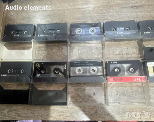 Хром аудио касети BASF  Sony  TDK, снимка 2 - Аудио касети - 54277168