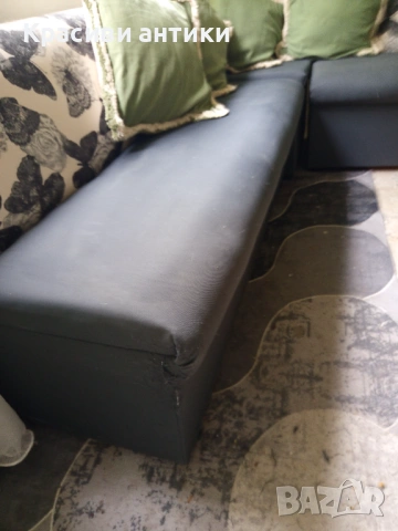 Красив ьглов с подарьк вьзглавници, снимка 4 - Дивани и мека мебел - 53210081