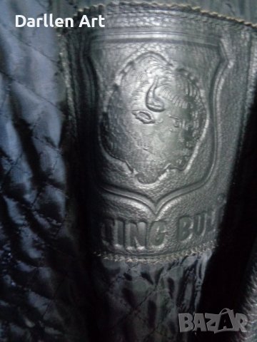 Дамско кожено яке/палто от телешки бокс, снимка 3 - Якета - 40163735