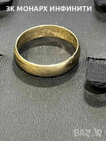 Златен пръстен 14К , снимка 4 - Пръстени - 53252860
