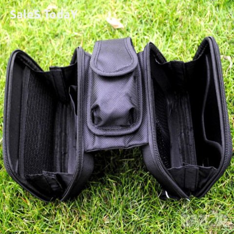 Чанта за велосипед, Дисаги за колело + джоб за телефон, снимка 3 - Аксесоари за велосипеди - 44395788